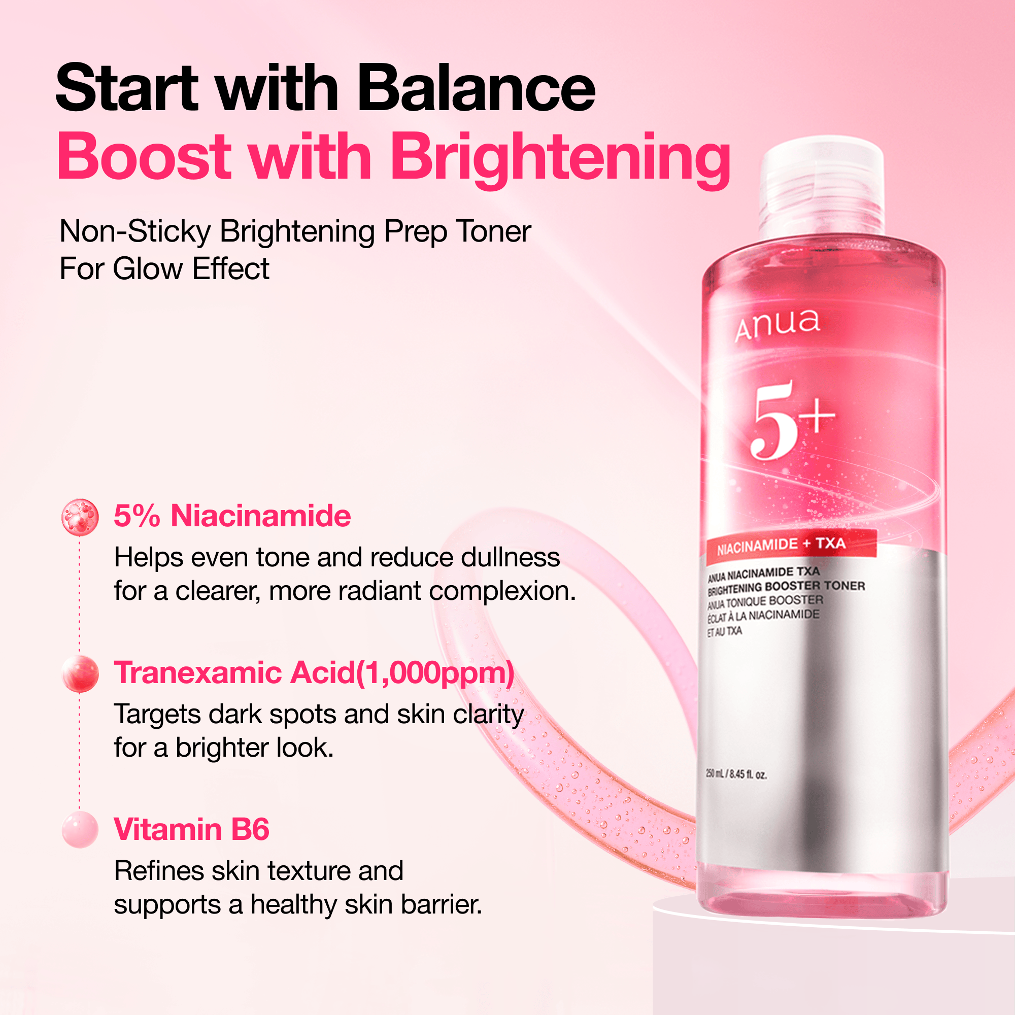 Niacinamide Tranexamic Acid Brightening Booster Toner